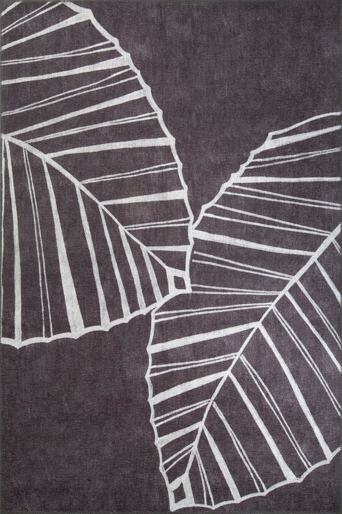 Washable Non Slip Digital Print Area Rug – Striped Cotton Microfiber Rug, Heavy Thick Carpet