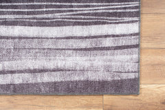 Digital Print Area Rug – Washable Non Slip Striped Cotton Soft Microfiber Rug