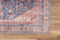 Tribal Cotton Area Rug – Washable Non Slip Soft Microfiber Rug for Living Room