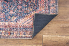 Tribal Cotton Area Rug – Washable Non Slip Soft Microfiber Rug for Living Room