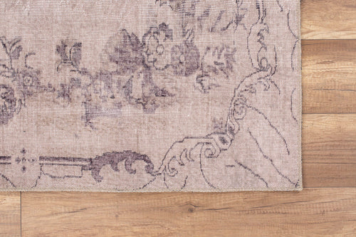 Digital Print Area Rug - Lorient Beige Medallion Washable Non Slip Cotton Carpet