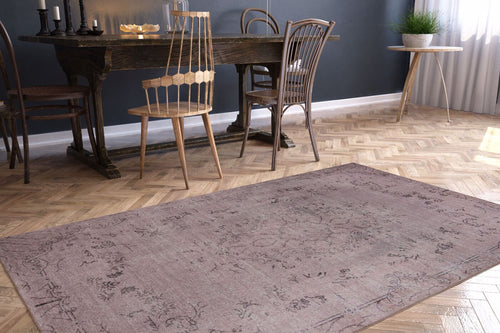 Vintage Cotton Area Rug – Washable Non Slip Microfiber Floor Rug | Heavy Thick Carpet