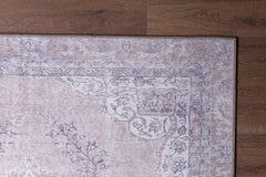 Southampton Beige Medallion Cotton Digital Print Area Rug