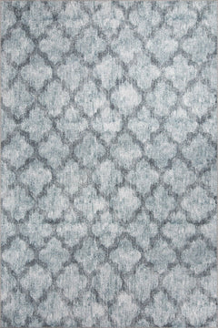 Geometric Area Rug – Washable Non Slip Cotton Area Carpet with Modern Design