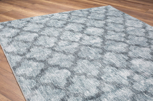 Geometric Area Rug – Washable Non Slip Cotton Area Carpet with Modern Design