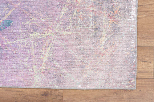 Modern Cotton Area Rug – Washable Non Slip Microfiber Polyester Carpet for Living Room