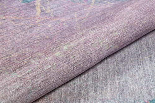 Modern Cotton Area Rug – Washable Non Slip Microfiber Polyester Carpet for Living Room