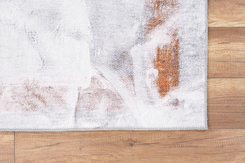 Modern Cotton Area Rug – Washable Non Slip Soft Microfiber Decorative Floor Covering