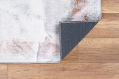 Modern Cotton Area Rug – Washable Non Slip Soft Microfiber Decorative Floor Covering