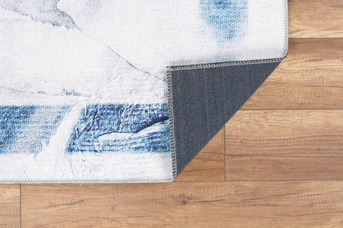 Modern Cotton Area Rug – Washable Non Slip Decorative Soft Microfiber Carpet