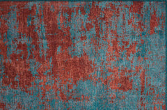 Modern Cotton Area Rug – Washable Non Slip Turquoise Soft Microfiber Carpet
