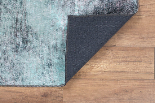 Modern Cotton Area Rug – Washable Non Slip Green Soft Microfiber Carpet for Living Room