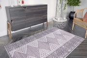 Geometric Area Rug – Washable Non Slip Cotton Carpet | Soft Microfiber, Dust Resistant