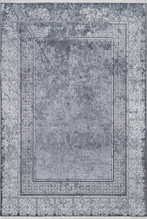 Grey Area Rug | Non Slip Antibacterial Digital Print Carpet – Stylish, Dust Free Floor Rug