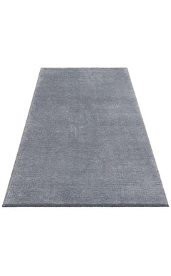 Modern Non Slip Kilim - Grey Flat Weave Washable Area Rug, Dust Free