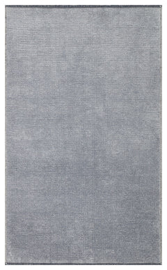 Modern Non Slip Kilim - Grey Flat Weave Washable Area Rug, Dust Free