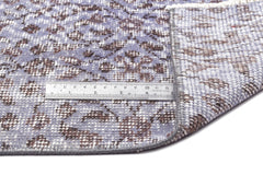 Atina 10753 Beige Vintage Wool Handmade Area Rug 5'5" x 8'11"