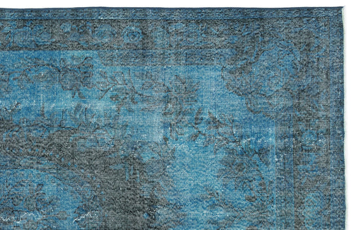 Atina 12012 Turquoise Vintage Wool Handmade Area Rug 6'0" x 10'1"