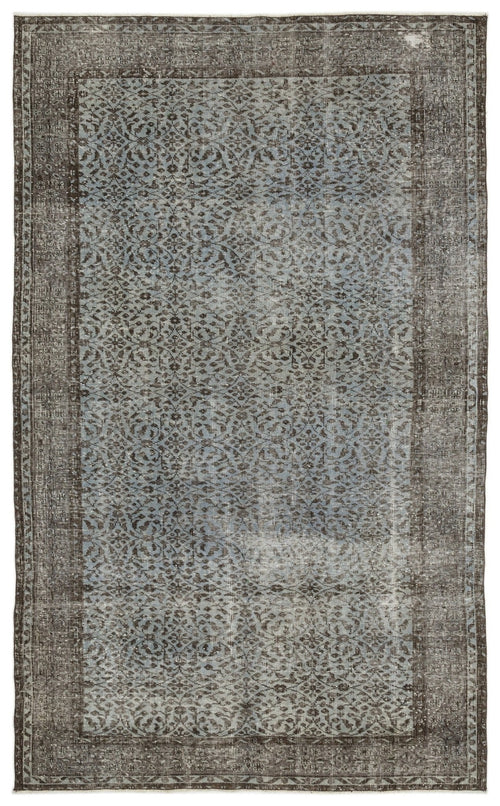 Atina 12632 Beige Vintage Wool Handmade Area Rug 5'10" x 9'9"