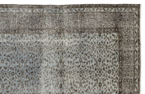 Atina 12632 Beige Vintage Wool Handmade Area Rug 5'10" x 9'9"