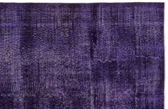 Atina 13119 Purple Vintage Wool Handmade Area Rug 5'3" x 8'4"