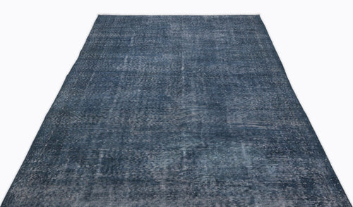 Atina 14429 Blue Vintage Wool Handmade Area Rug 5'3" x 8'10"