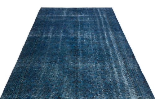 Atina 17801 Turquoise Vintage Wool Handmade Area Rug 5'10" x 8'2"