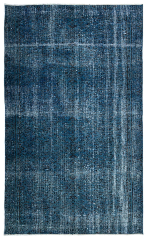 Atina 17801 Turquoise Vintage Wool Handmade Area Rug 5'10" x 8'2"