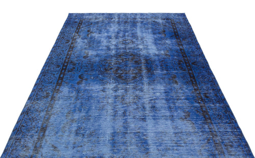 Atina 18819 Blue Vintage Wool Handmade Area Rug 5'2" x 9'1"