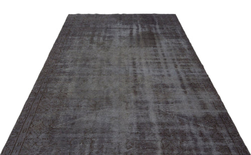 Atina 19925 Grey Vintage Wool Handmade Area Rug 5'7" x 9'1"