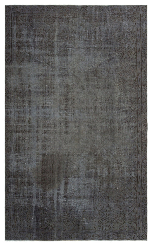 Atina 19925 Grey Vintage Wool Handmade Area Rug 5'7" x 9'1"