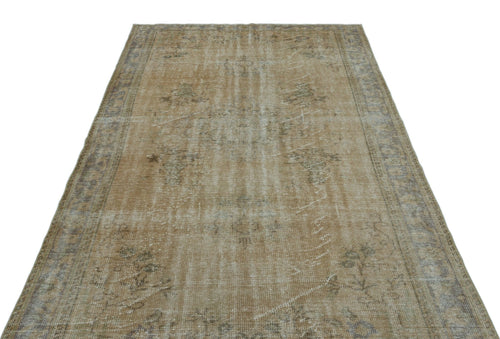 Atina 22782 Beige Vintage Wool Handmade Area Rug 5'8" x 9'7"