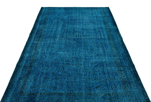 Atina 22795 Blue Vintage Wool Handmade Area Rug 6'0" x 9'0"