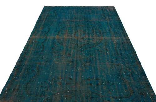 Atina 23092 Turquoise Vintage Wool Handmade Area Rug 6'1" x 9'10"