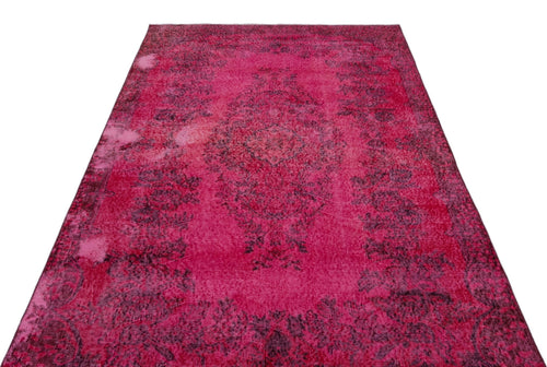 Atina 23514 Red Vintage Wool Handmade Area Rug 5'5" x 9'7"