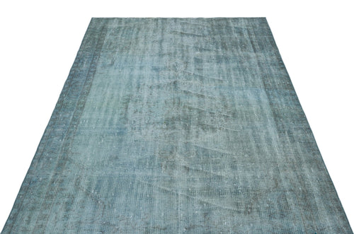 Atina 23546 Turquoise Vintage Wool Handmade Area Rug 4'11" x 8'2"