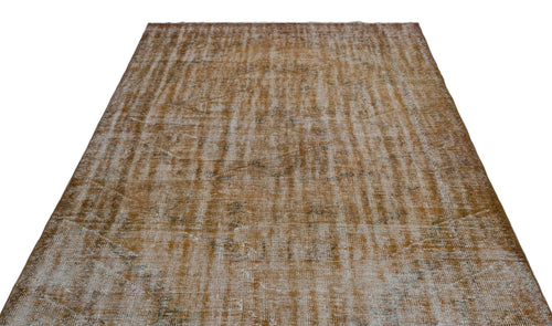 Atina 23809 Brown Vintage Wool Handmade Area Rug 6'2" x 9'6"