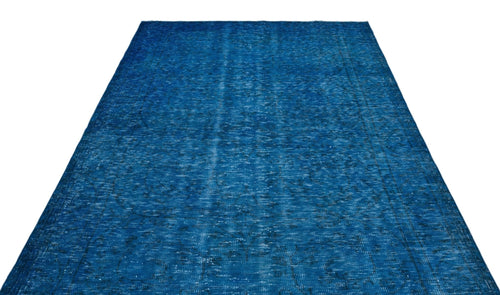 Atina 23980 Blue Vintage Wool Handmade Area Rug 5'11" x 9'9"