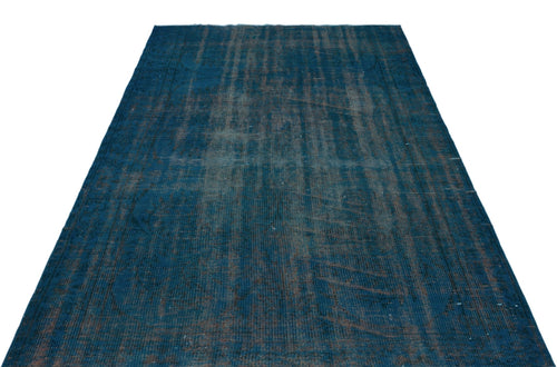 Atina 27835 Turquoise Vintage Wool Handmade Area Rug 5'4" x 8'8"