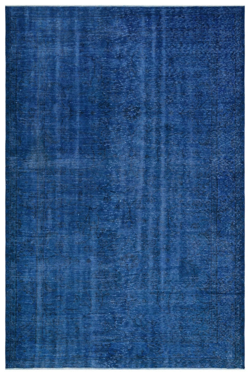 Atina 28117 Blue Vintage Wool Handmade Area Rug 6'0" x 9'0"