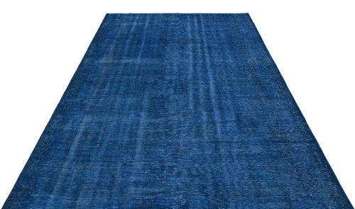 Atina 28117 Blue Vintage Wool Handmade Area Rug 6'0" x 9'0"