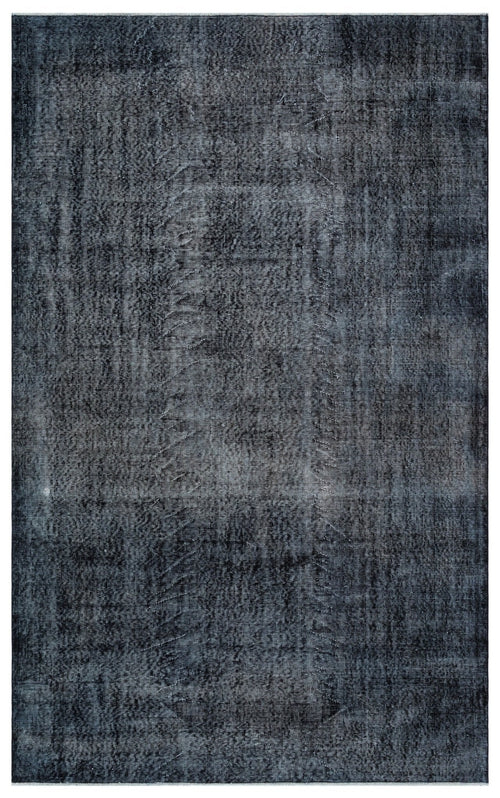 Atina 29614 Grey Vintage Wool Handmade Area Rug 5'9" x 9'4"