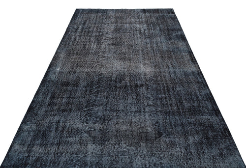 Atina 29614 Grey Vintage Wool Handmade Area Rug 5'9" x 9'4"