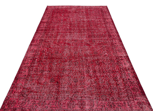 Atina 29635 Red Vintage Wool Handmade Area Rug 5'5" x 9'7"