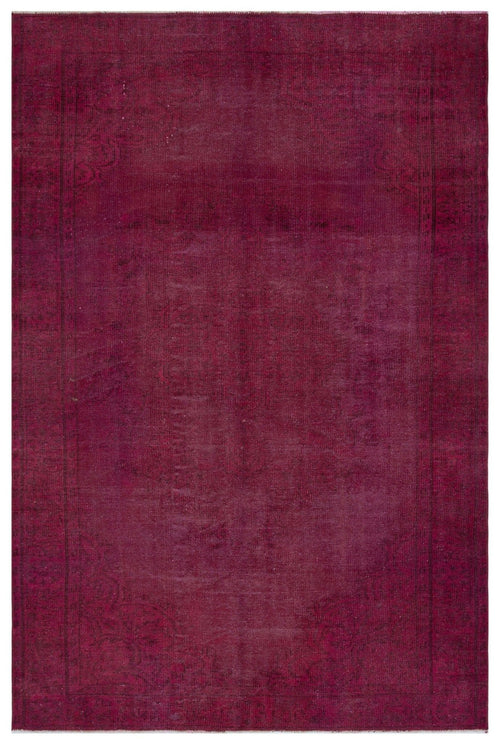 Atina 29998 Red Vintage Wool Handmade Area Rug 6'1" x 9'0"