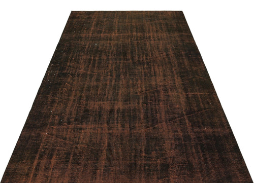 Atina 34794 Brown Vintage Wool Handmade Area Rug 5'1" x 8'7"