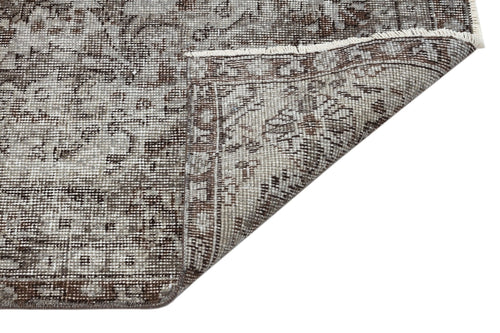 Atina 35209 Grey Vintage Wool Handmade Area Rug 5'9" x 9'4"