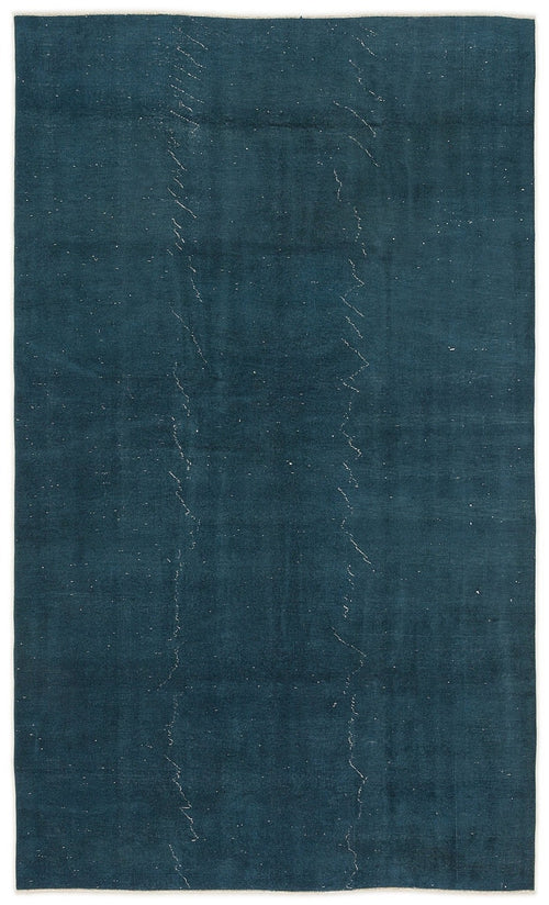 Atina 7632 Green Vintage Wool Handmade Area Rug 5'7" x 9'3"