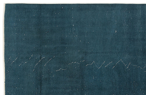 Atina 7632 Green Vintage Wool Handmade Area Rug 5'7" x 9'3"