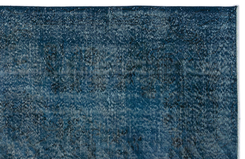 Atina 8318 Turquoise Vintage Wool Handmade Area Rug 5'7" x 9'1"